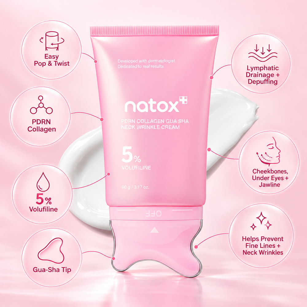 Natox 2 in 1 Gua-Sha Face/Neck Cream