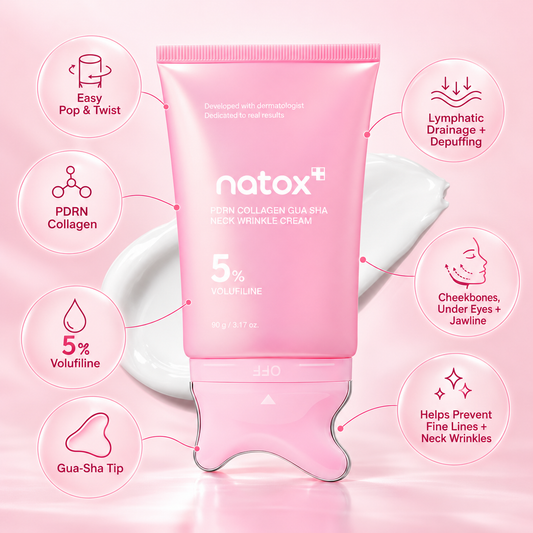 Natox 2 in 1 Gua-Sha Face/Neck Cream