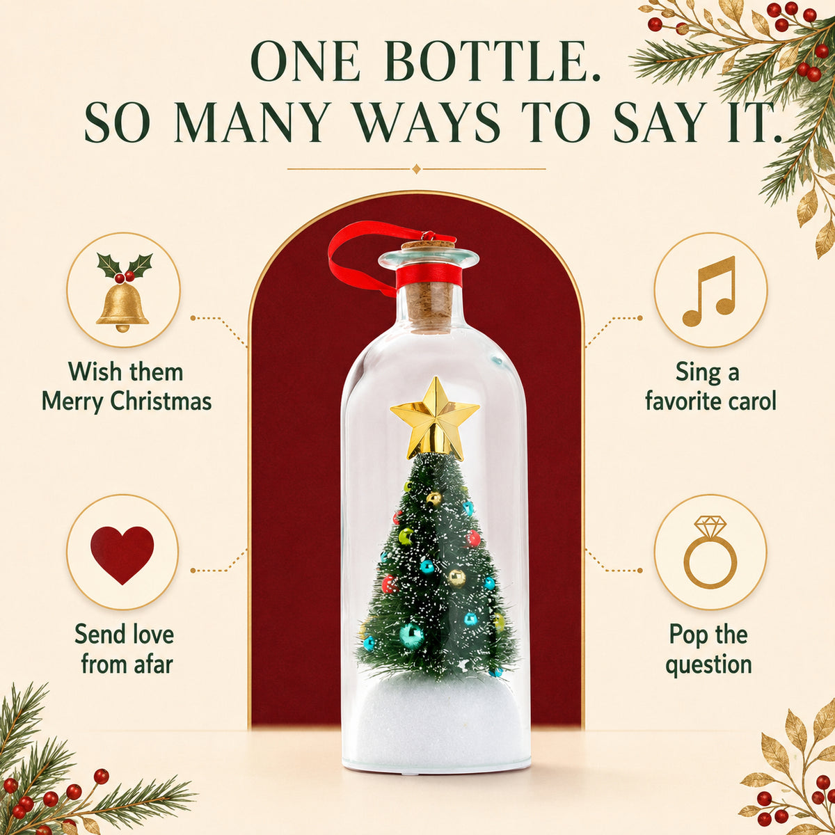 Record a Message Christmas Tree